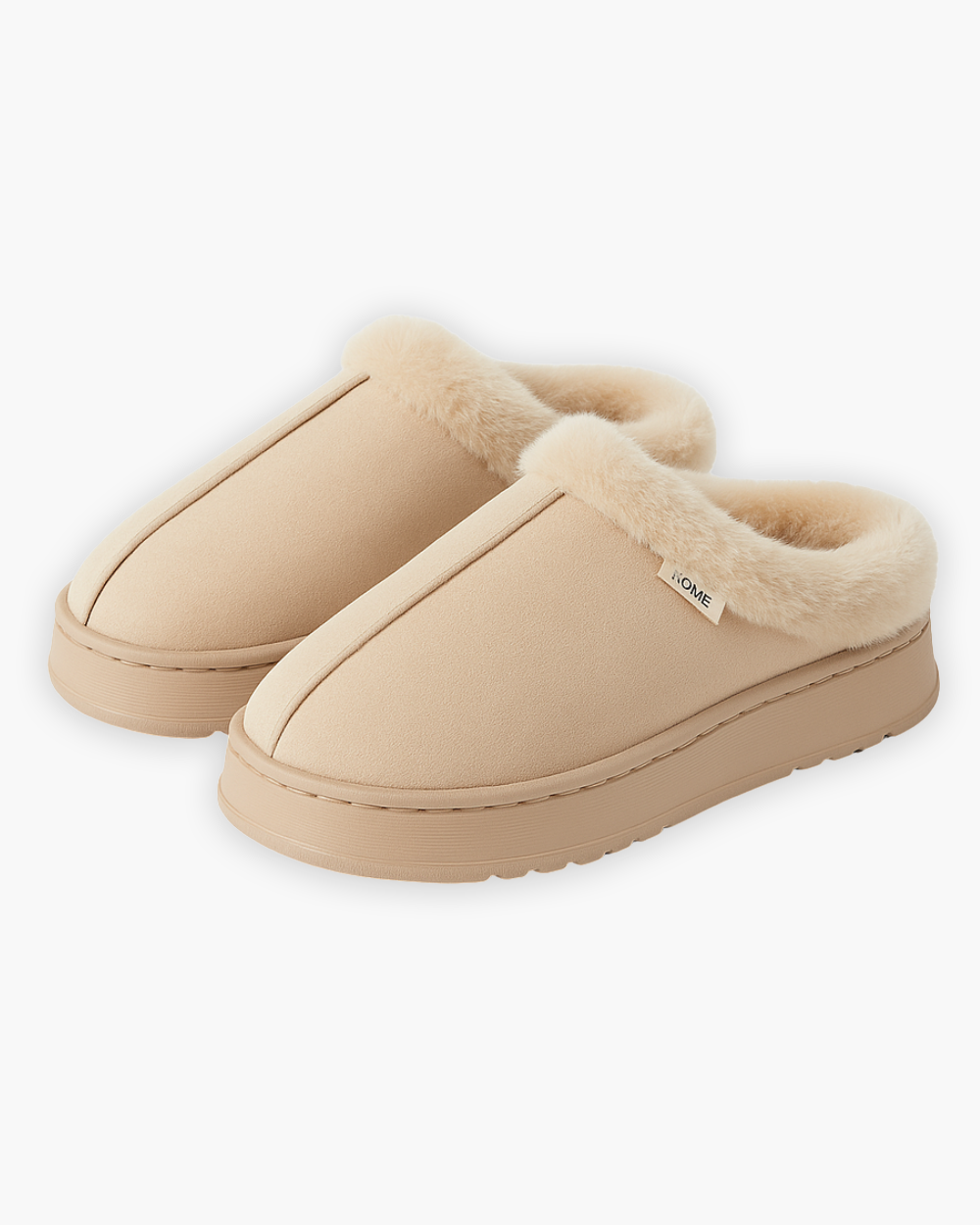 Warme Hausschuhe mit weichem Innenfutter