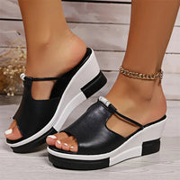 Leonie | Elegante und stützende orthopädische Keilsandalen