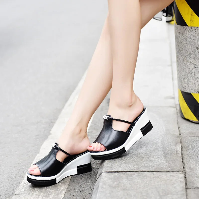 Bela | Orthopädische Keilsandalen Damen Elegante Unterstützung Komfort 2