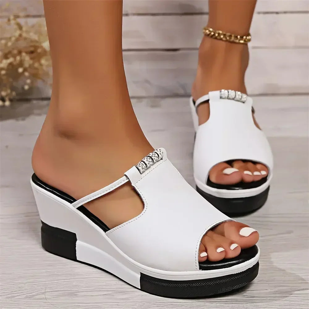 Bela | Orthopädische Keilsandalen Damen Elegante Unterstützung Komfort 3