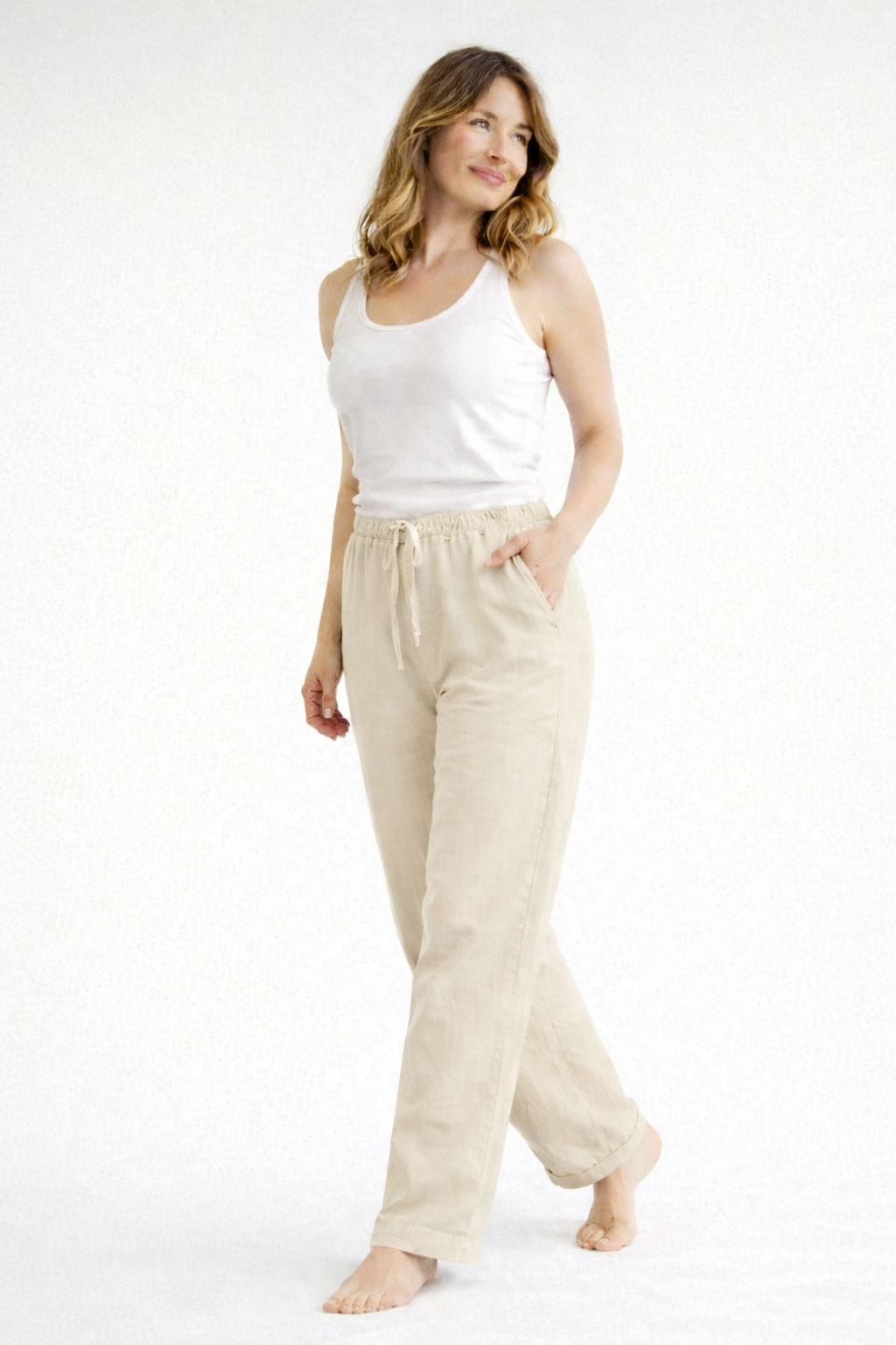Bella | Damenhose – Hoch geschnitten, Locker & Bequem, Ideal für Alltag 5