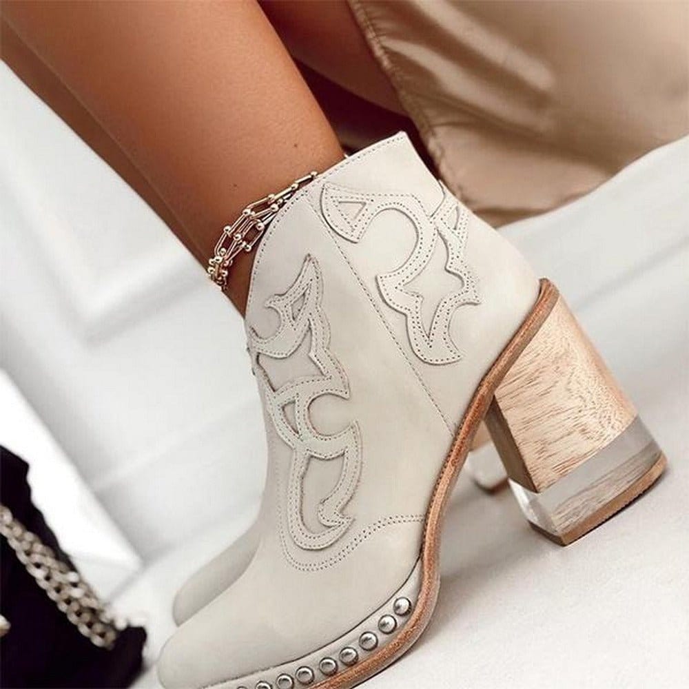 Bella | Westernstiefel Klassisch Schlank Komfort Pullover Fit 6