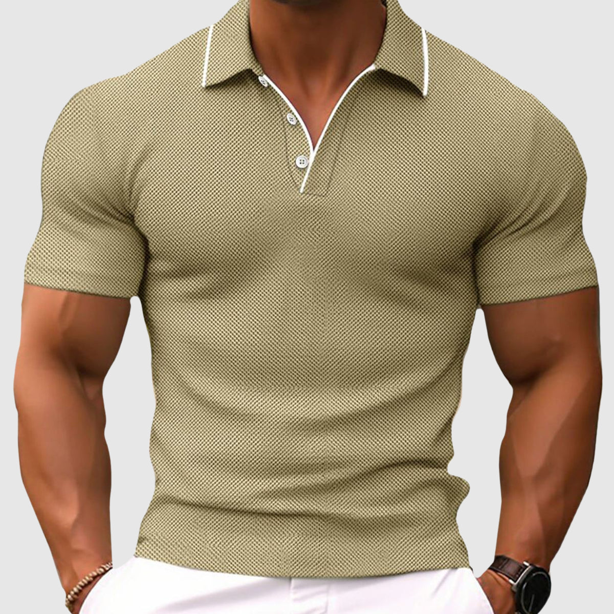 Bennett | Poloshirt Herren Atmungsaktiv Sportlich Eleganter Schnitt 0