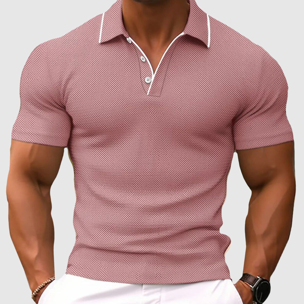 Bennett | Poloshirt Herren Atmungsaktiv Sportlich Eleganter Schnitt 3