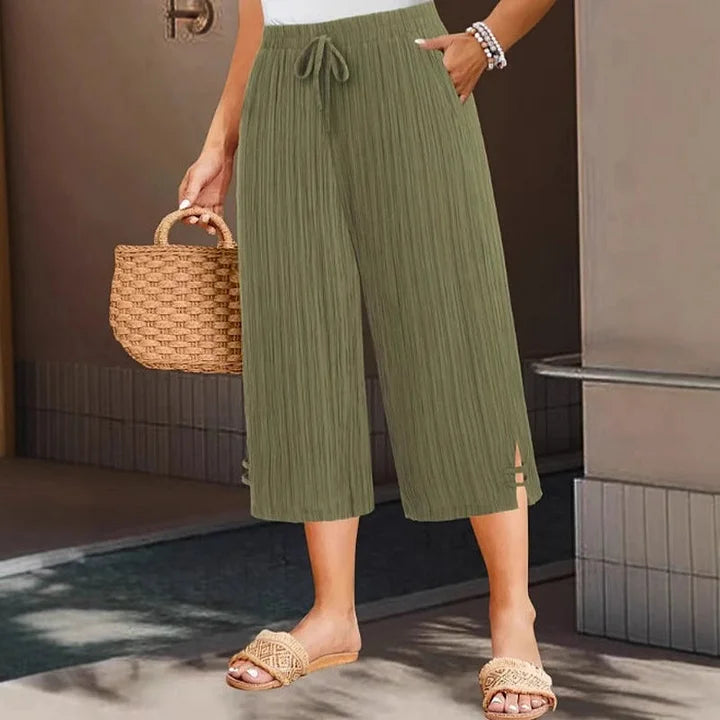 Bexara | Weite, Bequeme &amp; Elegante Bundfaltenhose 0