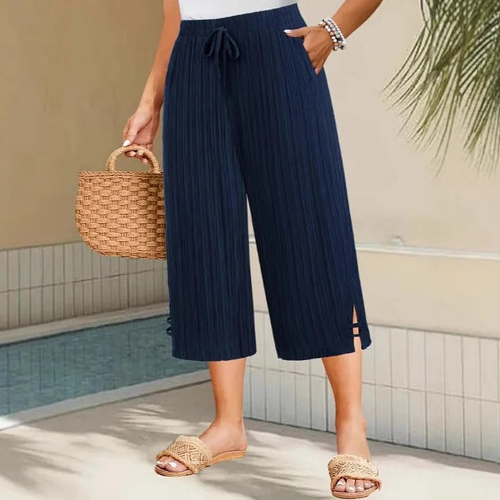 Bexara | Weite, Bequeme &amp; Elegante Bundfaltenhose 6
