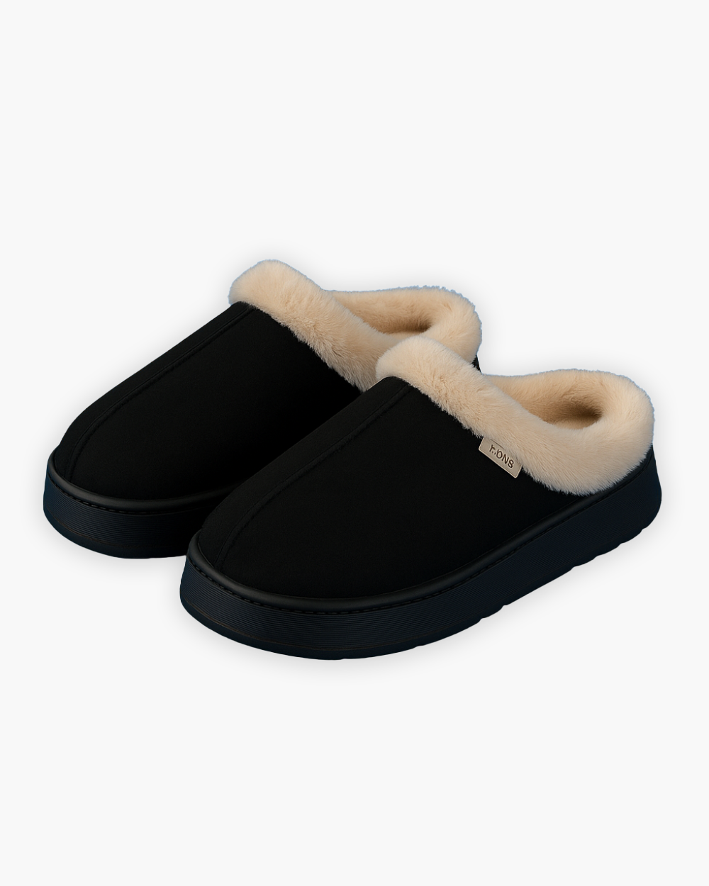 Warme Hausschuhe mit weichem Innenfutter