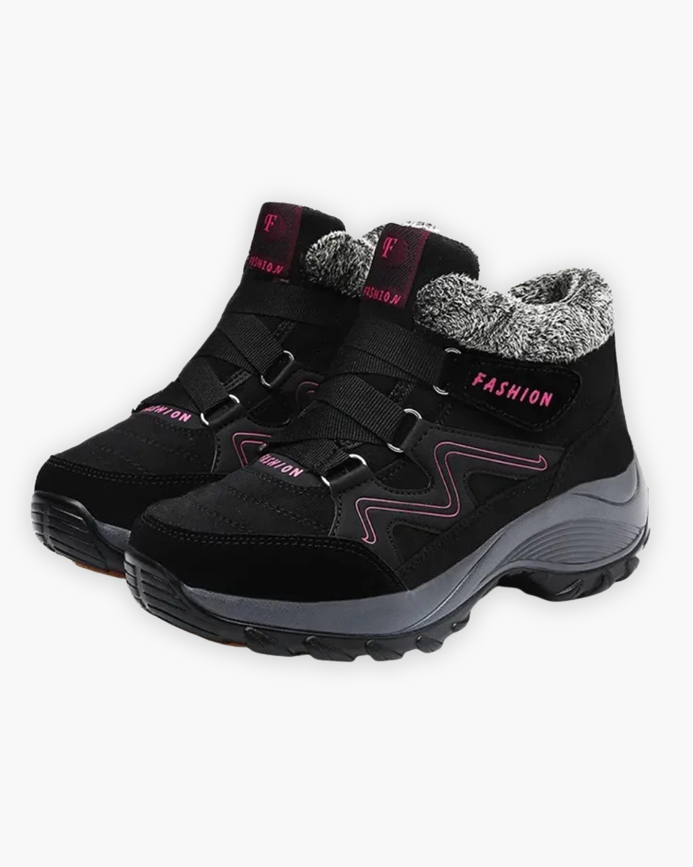 Mid-Cut Wanderschuhe mit ergonomischer Sohle und Warmfutter