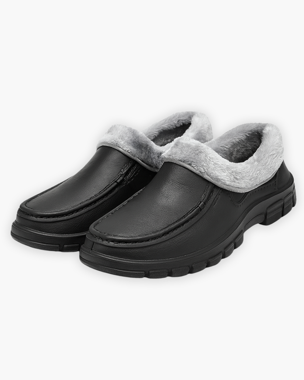 Bequeme Clogs Hausschuhe mit Warmfutter