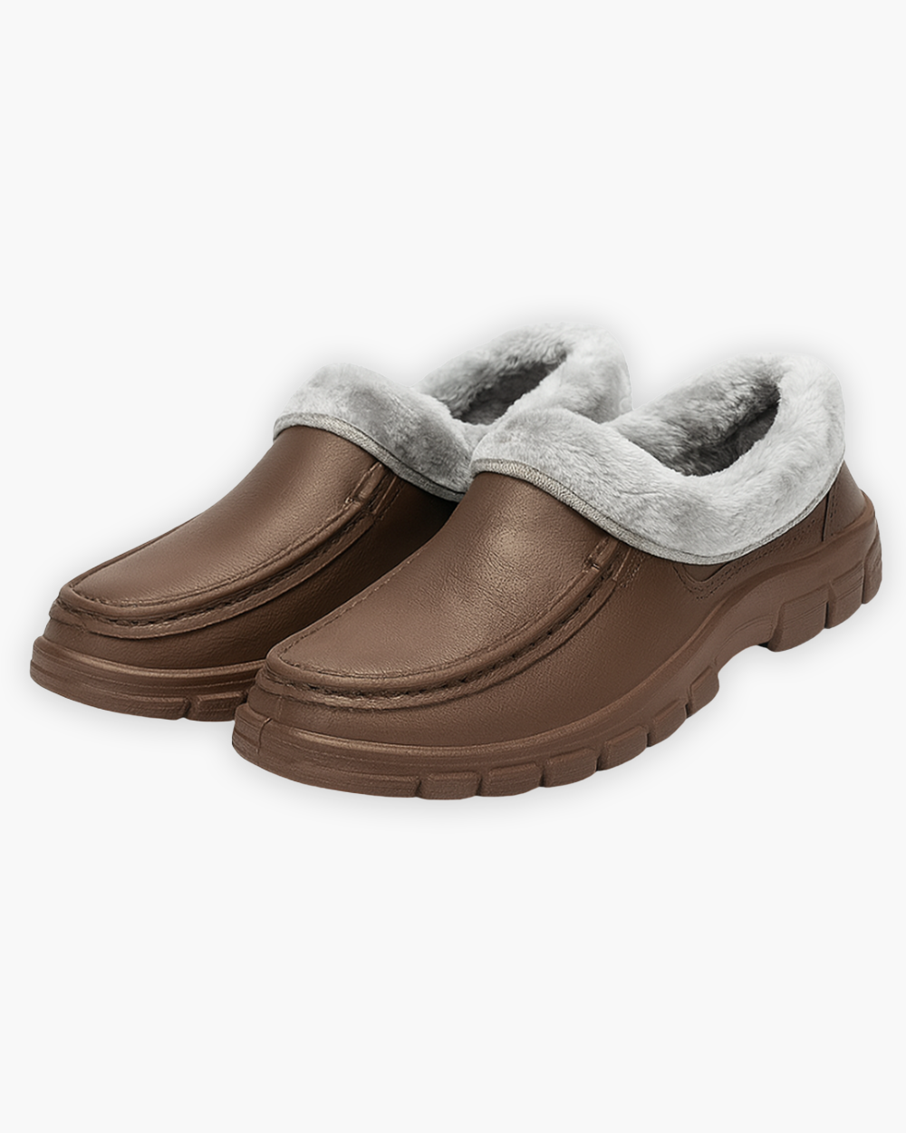 Bequeme Clogs Hausschuhe mit Warmfutter
