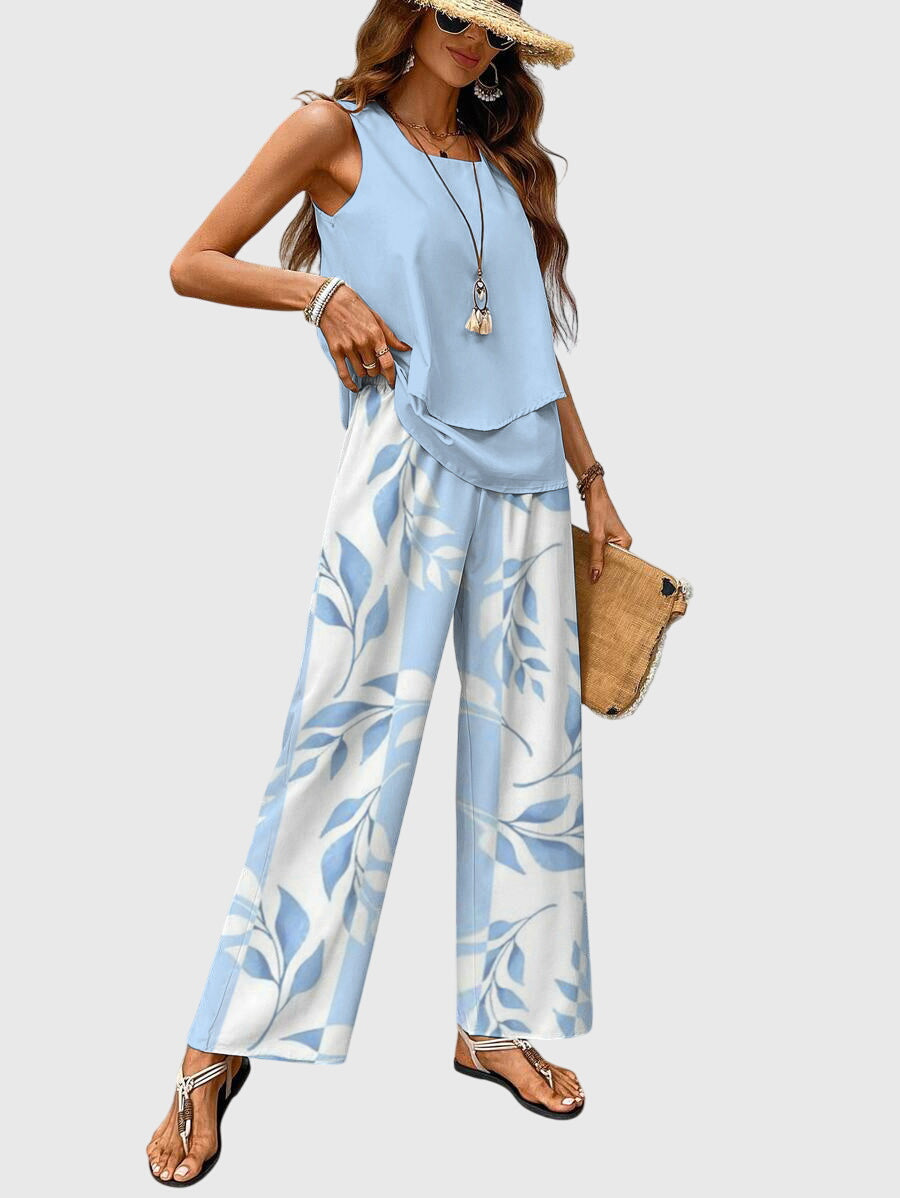Breezy | Lässiges 2-teiliges Sommer Outfit Damen – Elegant, Bequem &amp; Modisch für Warme Tage 1