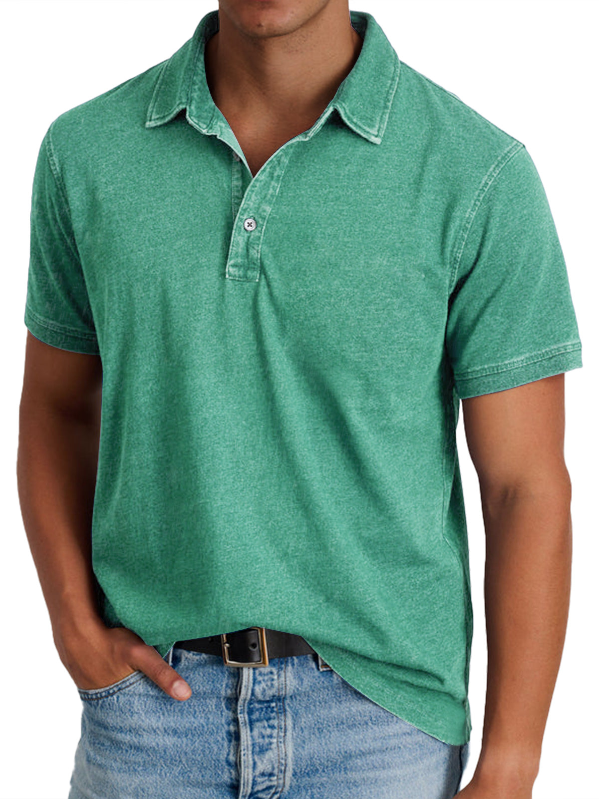 Brelon | Raffiniertes Poloshirt Herren Slim Fit 1