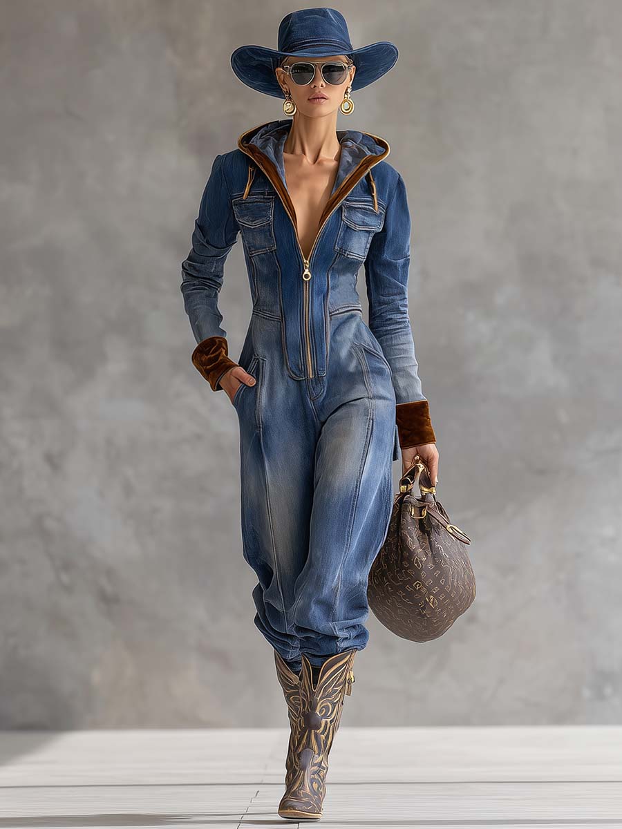 Brenna | Bequemer Damen Overall mit Kapuze – Eleganter Jumpsuit für Sommer und Freizeit 2