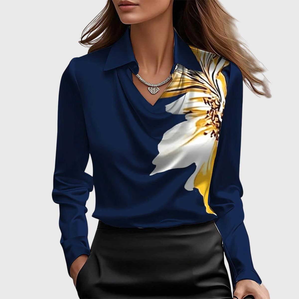 Brielle | Elegante Bluse für Festliche Anlässe – Fließend & Vielseitig 7