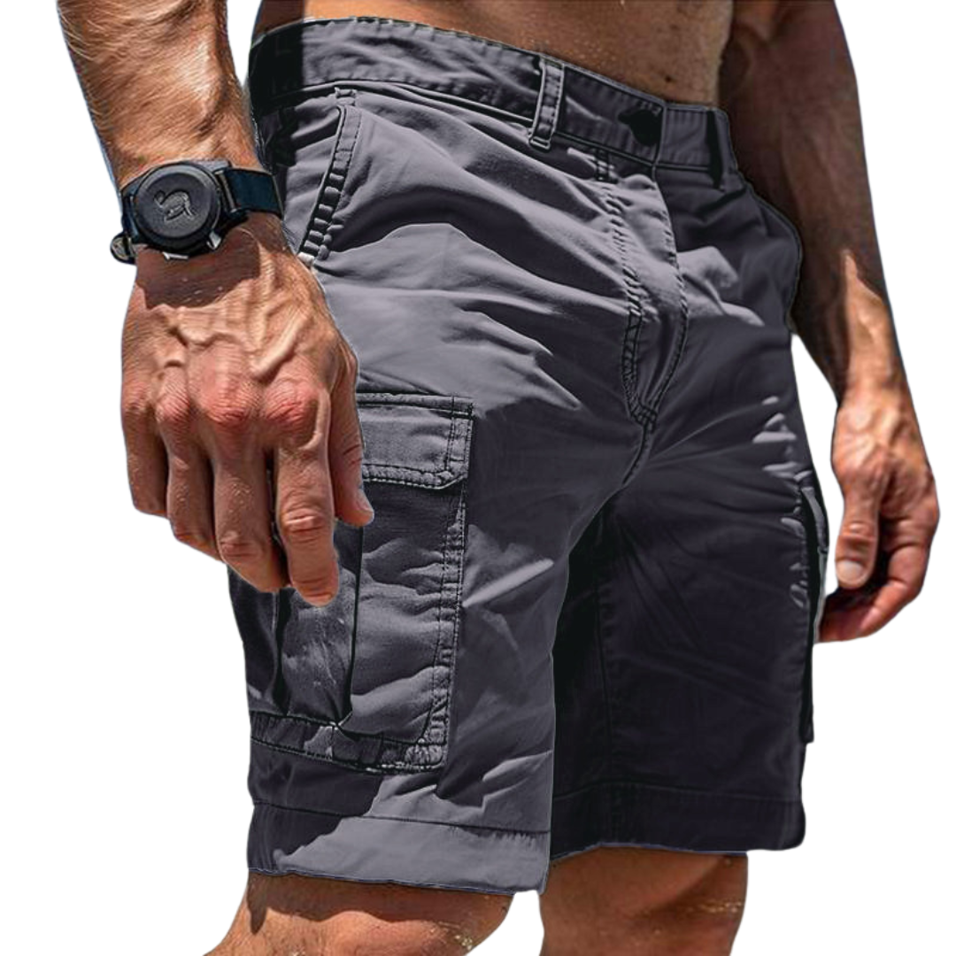 Caden | Strukturierte, Bequeme & Funktionale Cargo Shorts Herren 0