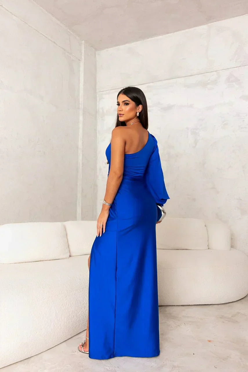 Camilla | Ein-Schulter-Maxikleid für elegante Anlässe 7
