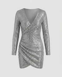 Aurelia | Elegantes Bodycon Kleid mit Rüschen Detail