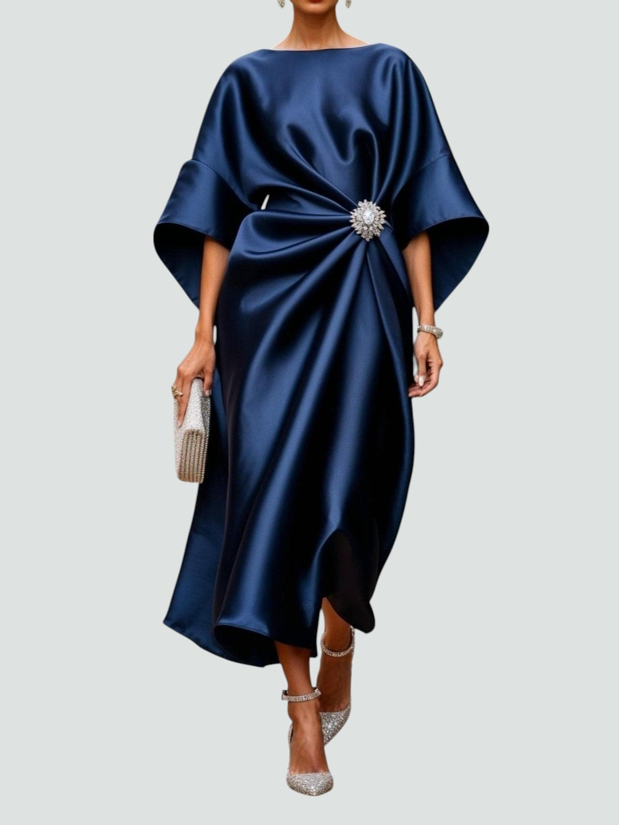 Celia | Elegantes, Figurbetontes Abendkleid Lang für Besondere Anlässe 0