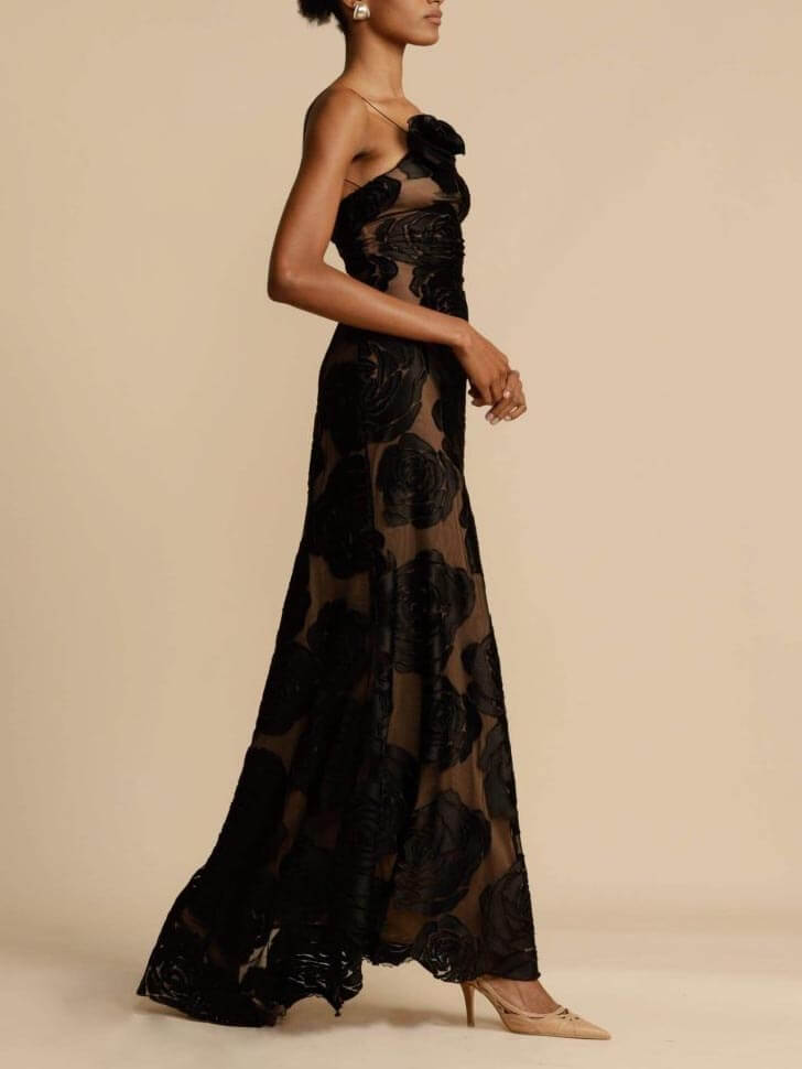 Celia | Maxikleid Sommer Floral Figurschmeichelnd Elegant Hochzeitsgast 2
