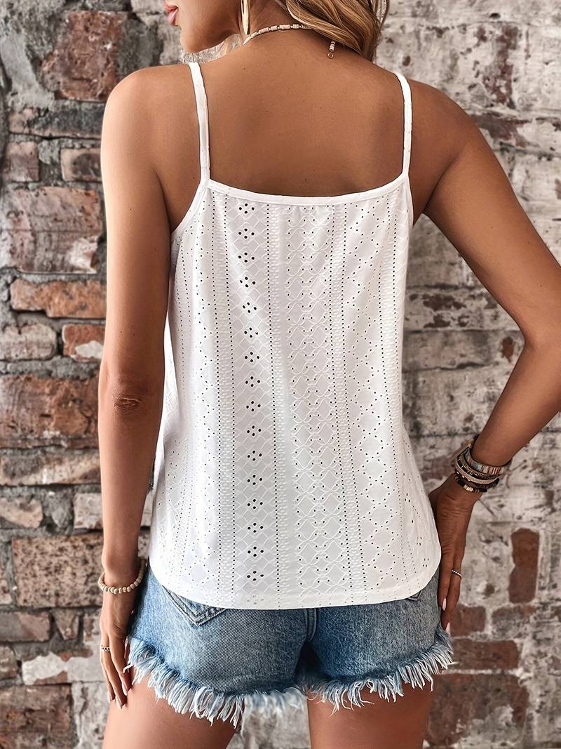 Celina | Elegantes, Besticktes Damen-Camisole mit V-Ausschnitt – Perfekt für Sommer-Outfits 1