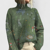 Christina | Bequemer und lässiger Rollkragenpullover