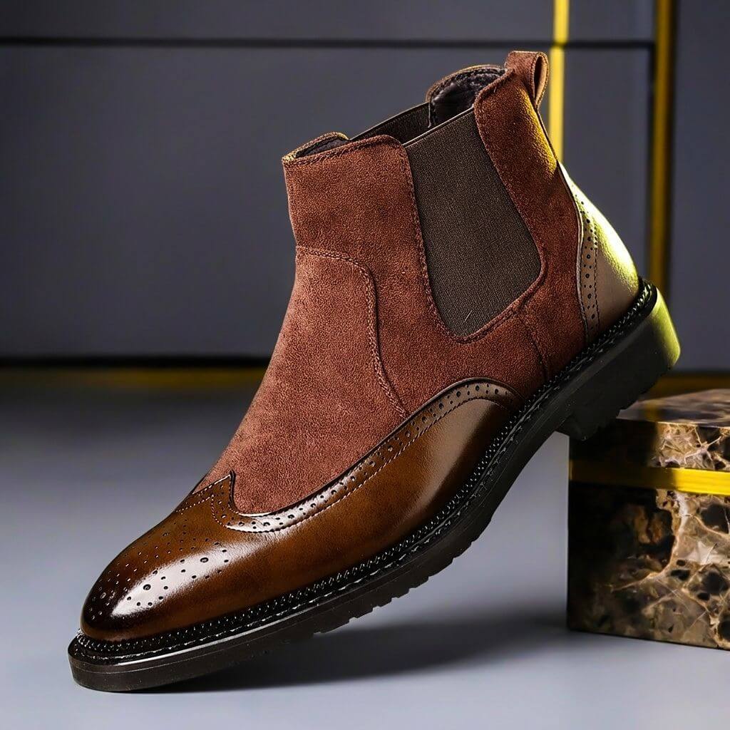 Christopher | Luxuriöse und komfortable Lederstiefel aus Premium-Leder mit historischem Erbe 0