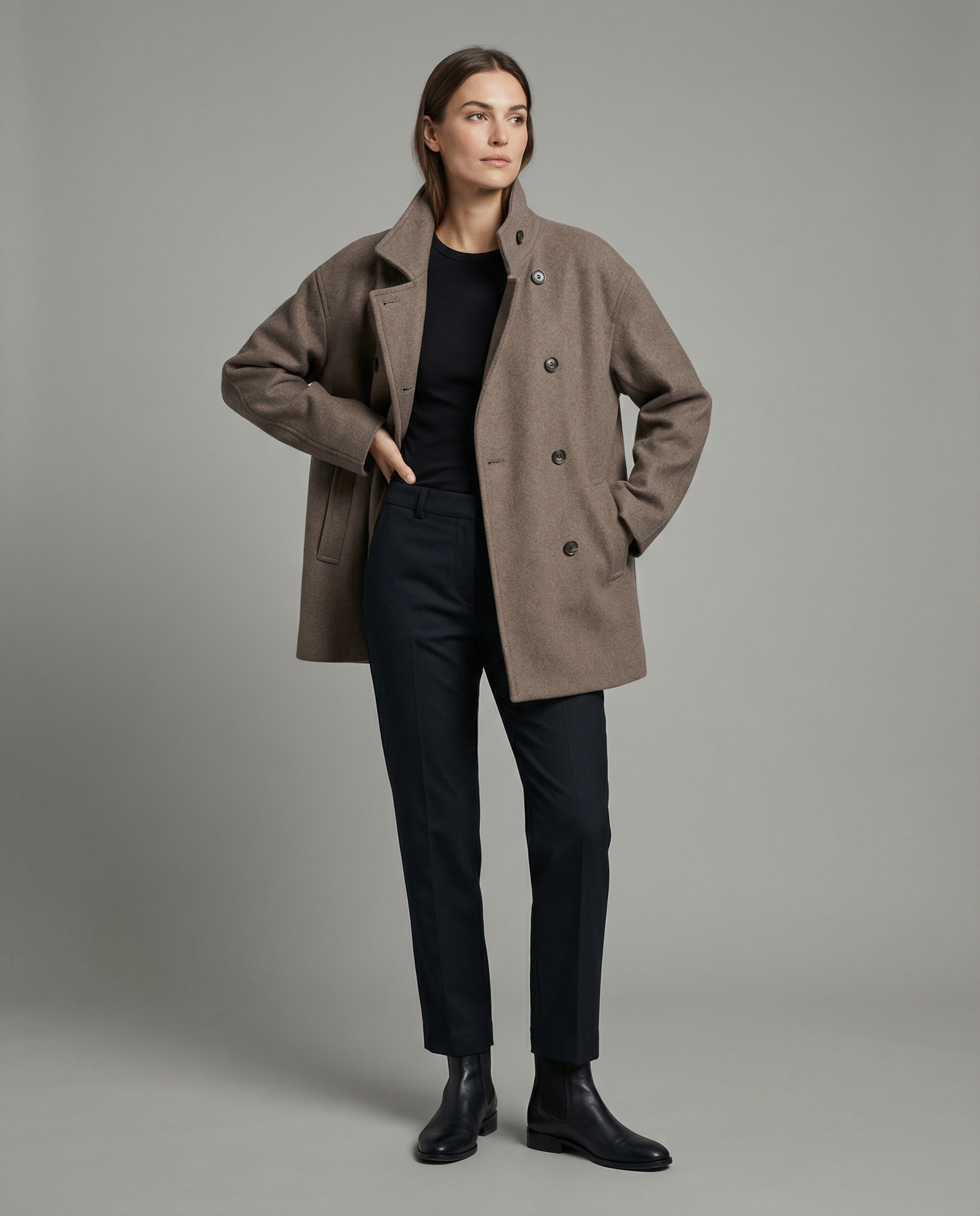 Clara | Elegante, Bequeme &amp; Modische Damen Cropped Jacke 1