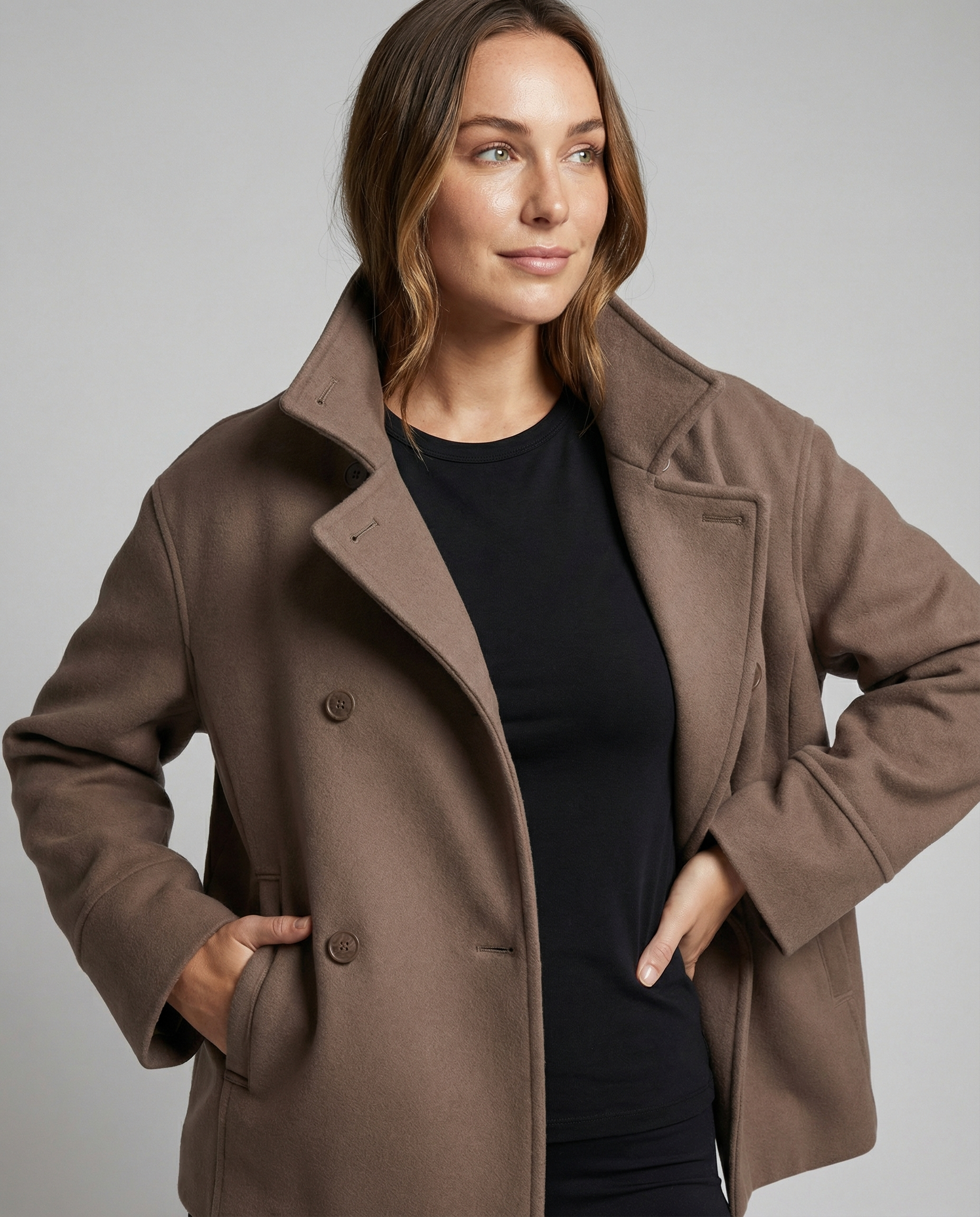 Clara | Elegante, Bequeme &amp; Modische Damen Cropped Jacke 2