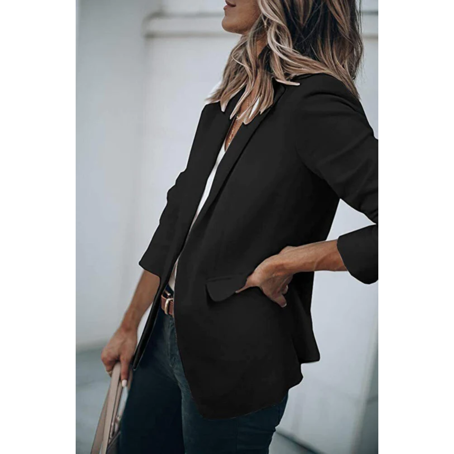 Dalia | Eleganter, Taillierter Damen Blazer – Schwarzer Damen Blazer für Stilvolle Anlässe 10
