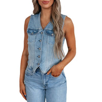 Amelia | Moderne und bequeme Damen Denimweste