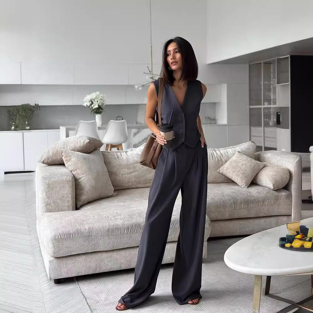 Damen elegante Weste mit komfortablem Schnitt Drune 4