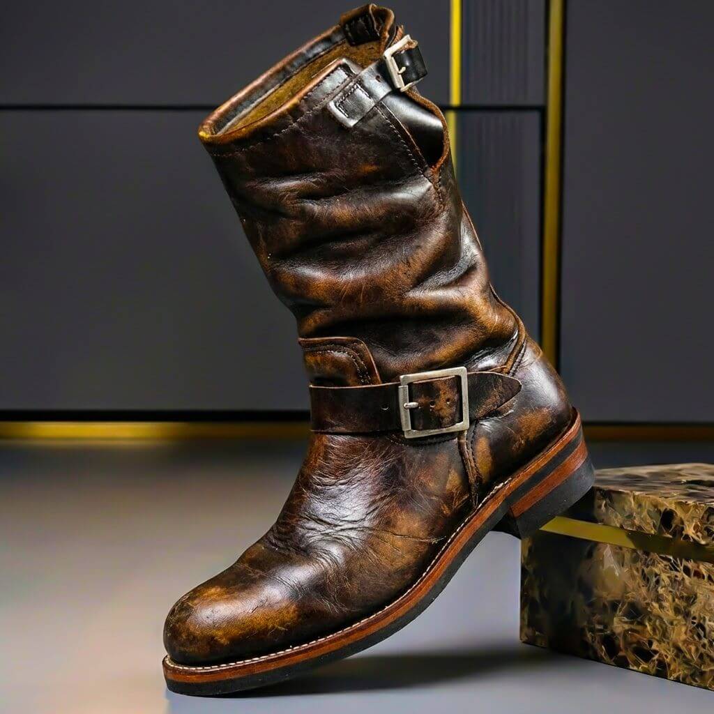 Daniel | Robuster Charme und hochwertige Vintage-Lederstiefel 0