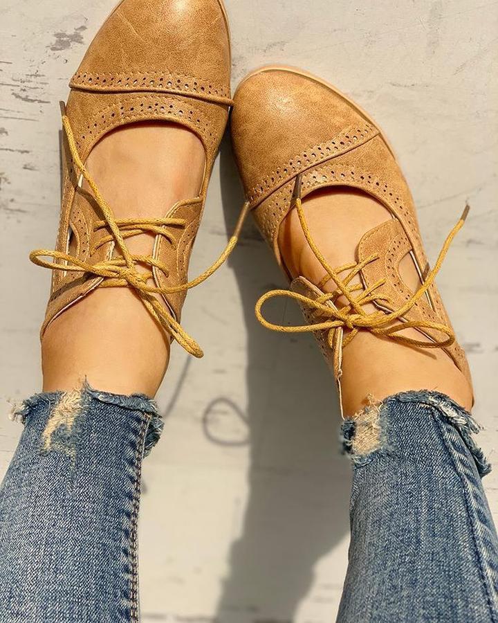 Daphne | Bequeme & Stilvolle Schuhe Damen Oxford mit Blockabsatz 2