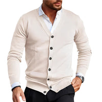 Lemann | Stilvolle und bequeme Herren-Freizeit Strickjacke