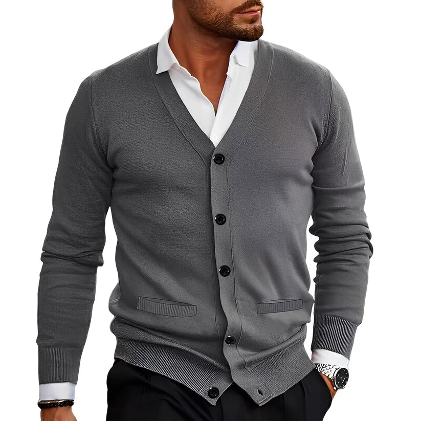 Darian | Lässige Herrenstrickjacke mit zeitlosem Komfort 4