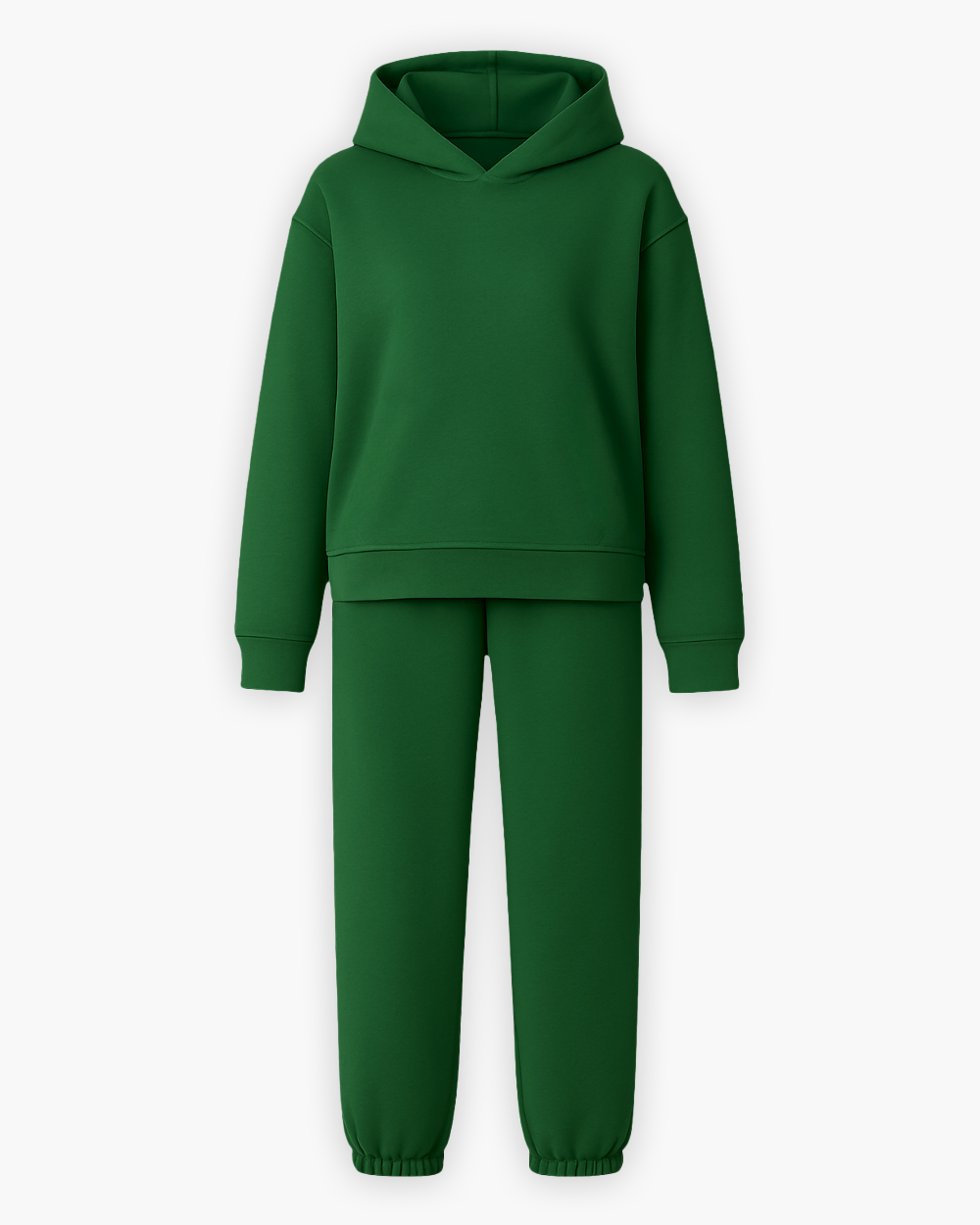 Lockerer Jogginganzug mit Kapuze und Bündchen