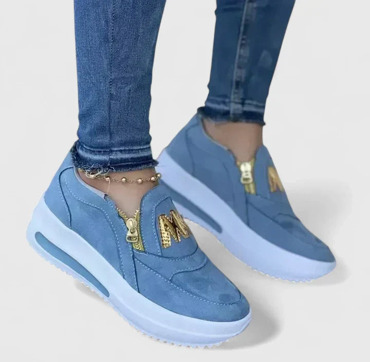 Delphine | Bequeme, Stilvolle &amp; Hohe Damen-Plateau-Sneaker 4