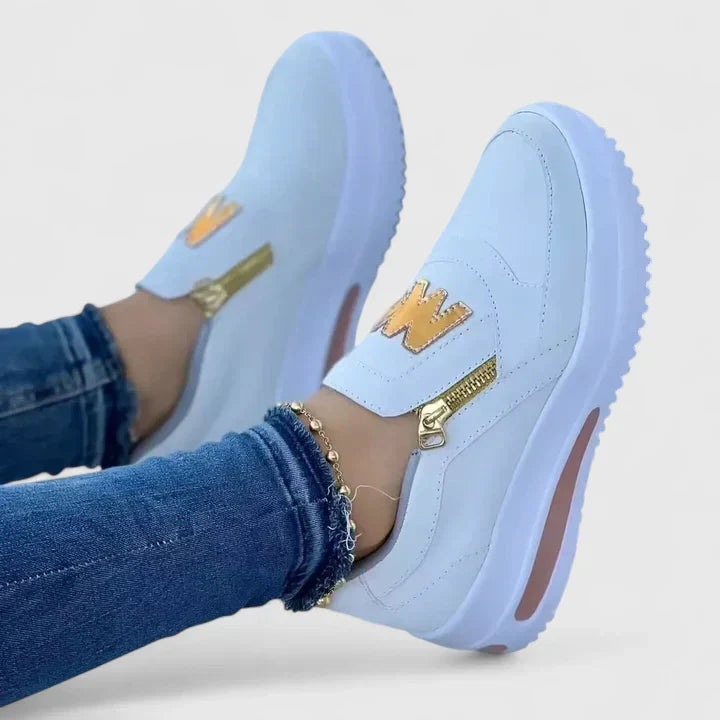 Delphine | Bequeme, Stilvolle &amp; Hohe Damen-Plateau-Sneaker 5
