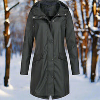 Isabella | Wetterfeste & Bequeme Damen Regenjacke mit Kapuze