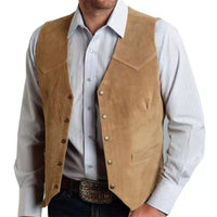 Patrick | Klassische und stilvolle Wildlederoptik Westernweste