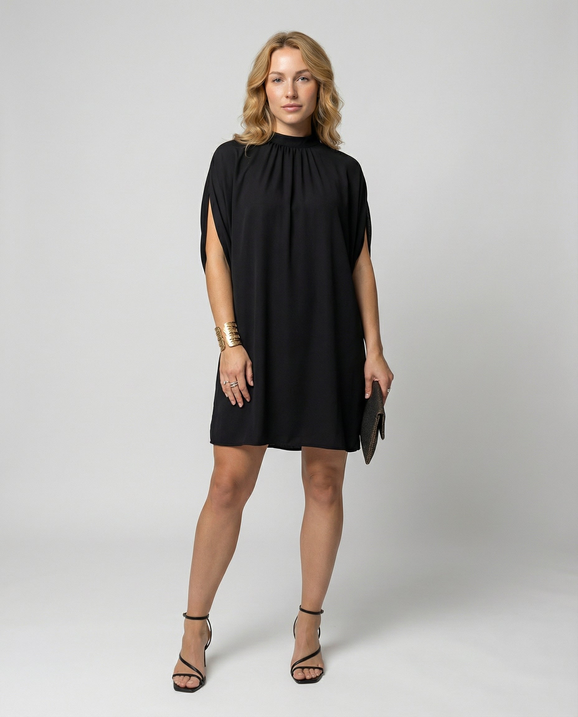 Elara | Elegantes, Bequemes &amp; Vielseitiges Damenkleid mit Fledermausärmeln 1