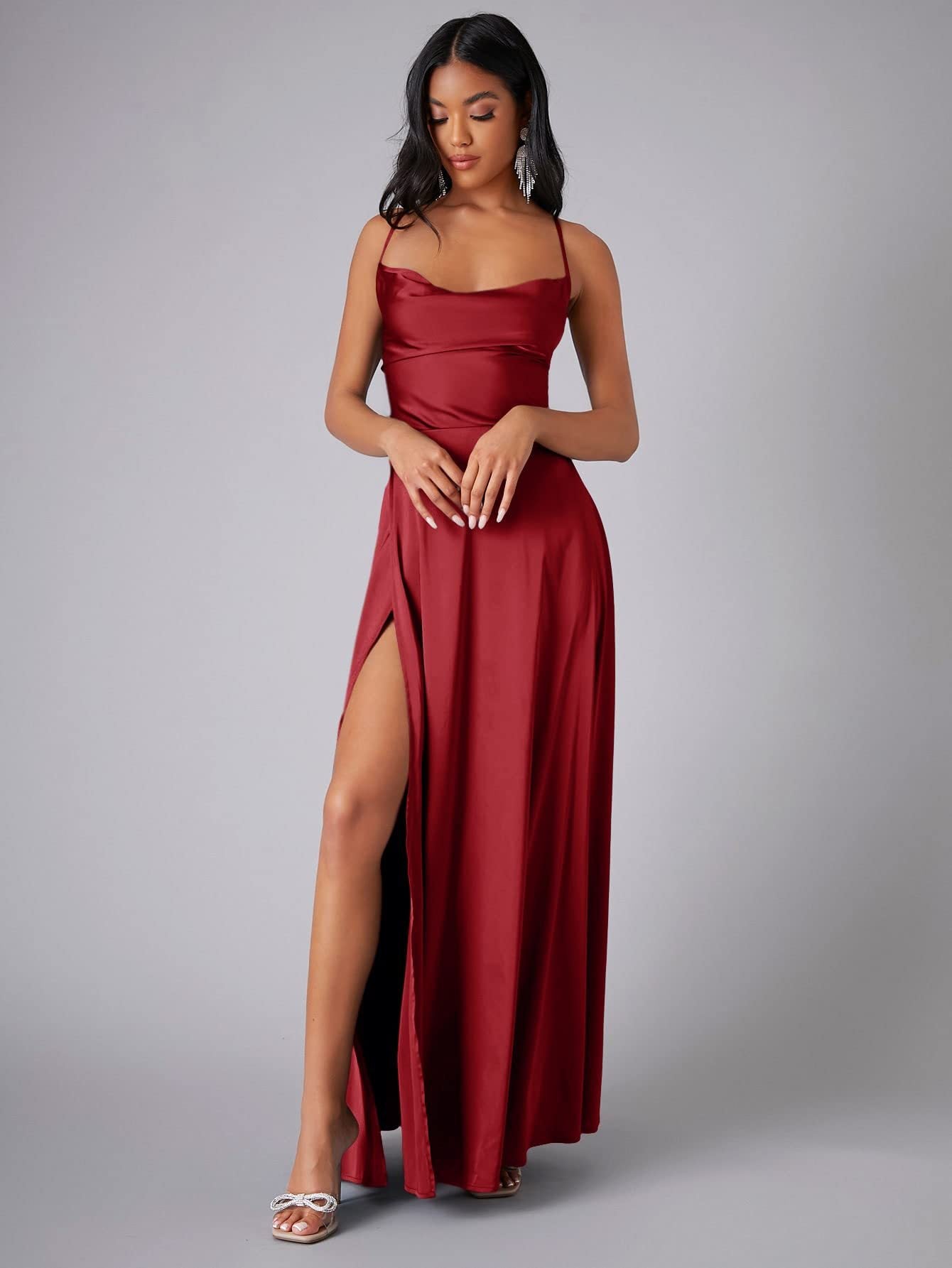 Elara | Elegantes, Fließendes &amp; Stilvolles Damen Maxikleid 0