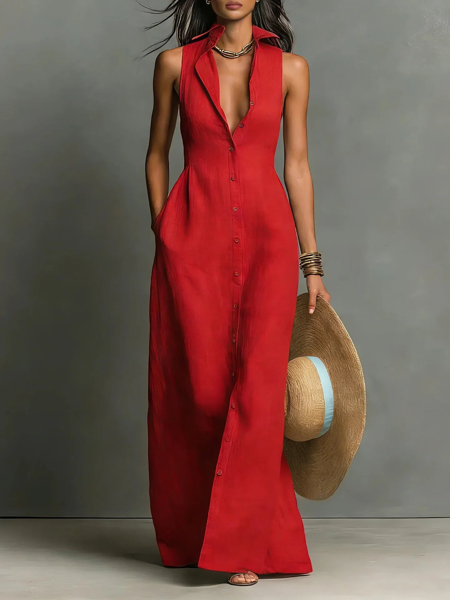 Elara | Elegantes, Luftiges Maxikleid für Damen – Perfekt für den Sommer 1