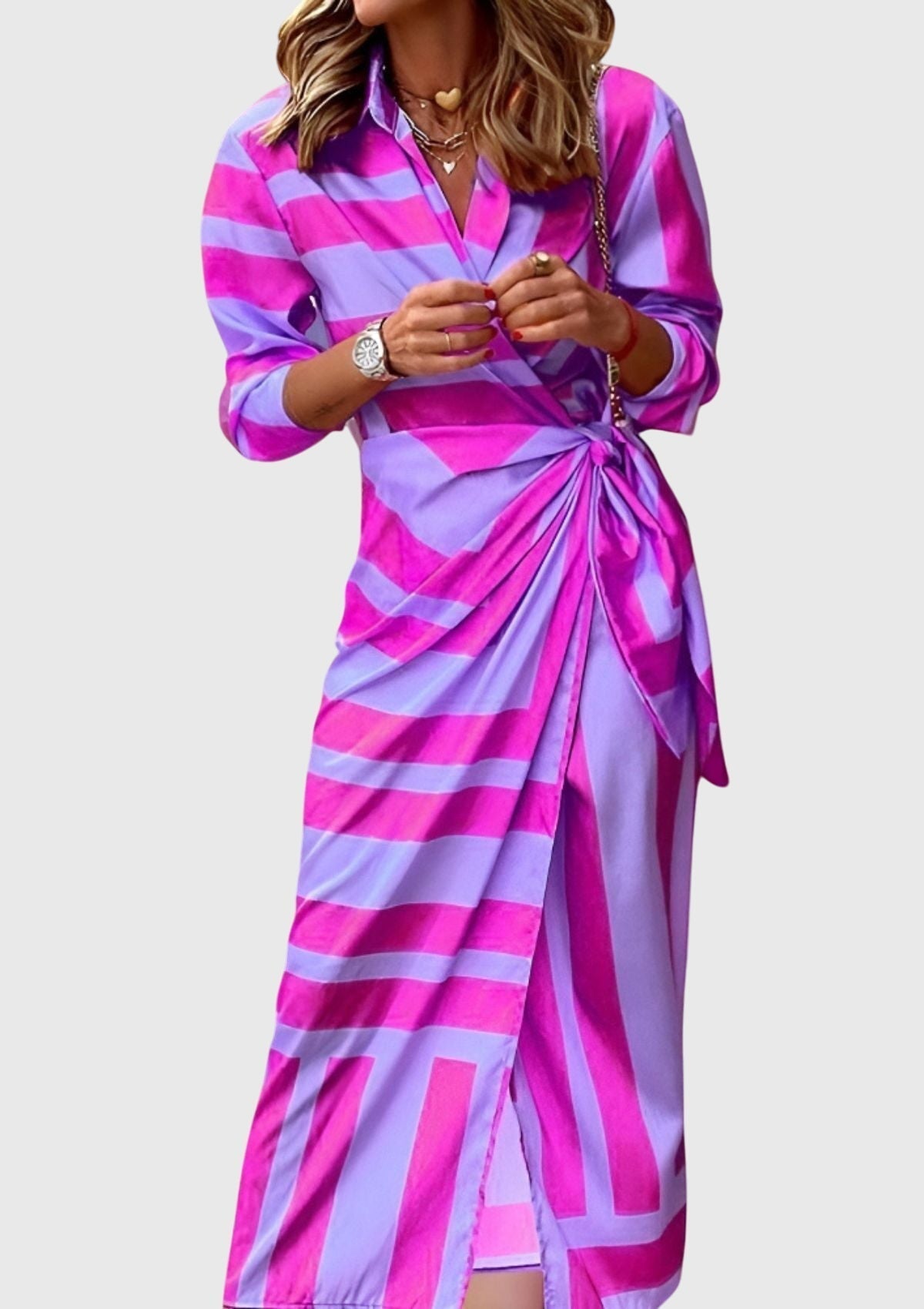 Elisabeth | Elegantes Wickelkleid für eine schmeichelhafte Silhouette 9