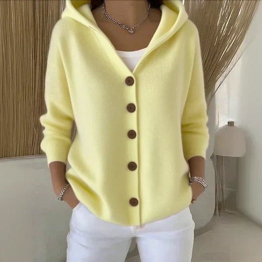 Elizabeth | Weicher und bequemer Kapuzenstrickcardigan 3