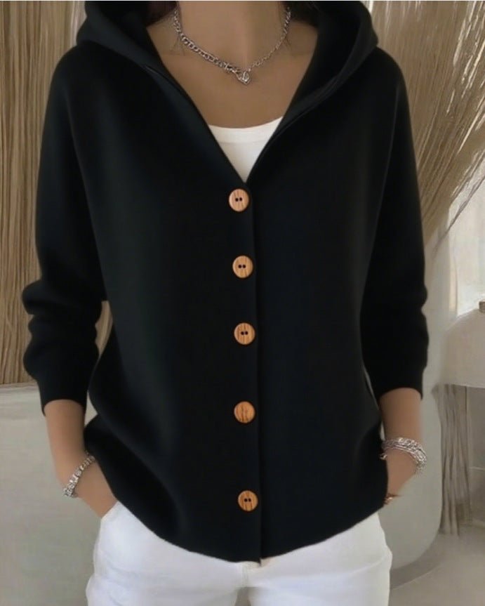 Elizabeth | Weicher und bequemer Kapuzenstrickcardigan 7