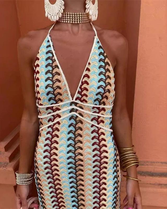 Elysia | Boho Häkelkleid Sommer Elegant Entspannt 1