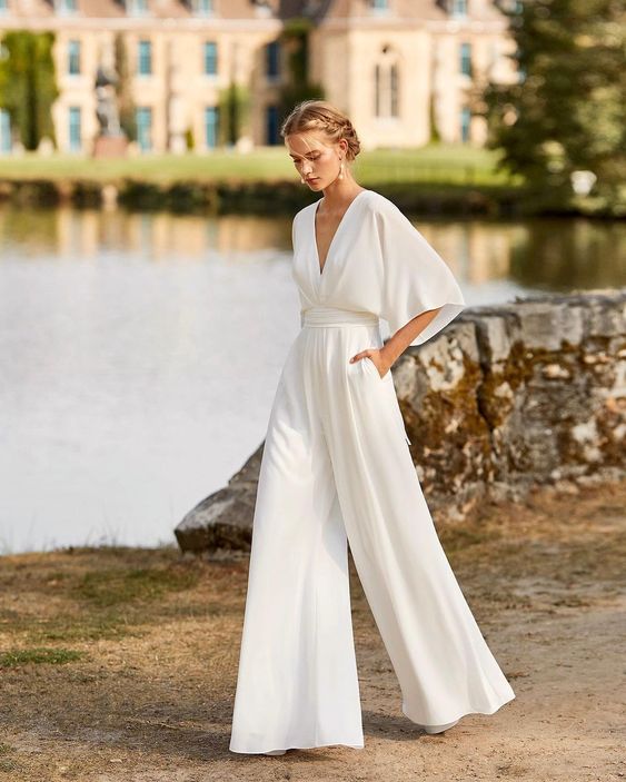 Elysia | Eleganter, Weit Beinig Damen Jumpsuit – Festlich & Schwarz 0