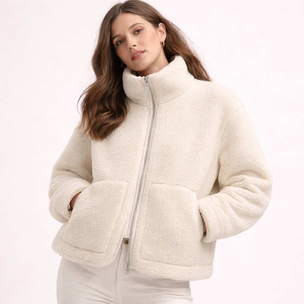 Emma | Oversized Fleecejacke für Damen – weich und warm 6