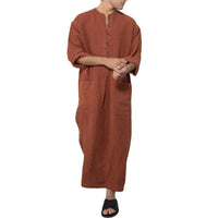 Phillipp | Elegante und bequeme Leinen Thobe Jubba
